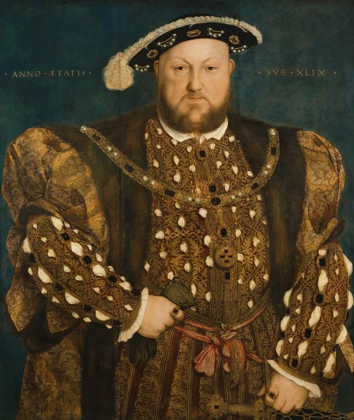 Heinrich VIII., König von England from Hans Holbein d.J.