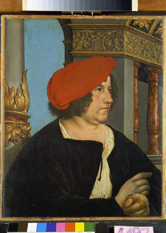 Bildnis des Basler Bürgermeisters J.Meyer zur Hasen from Hans Holbein d.J.