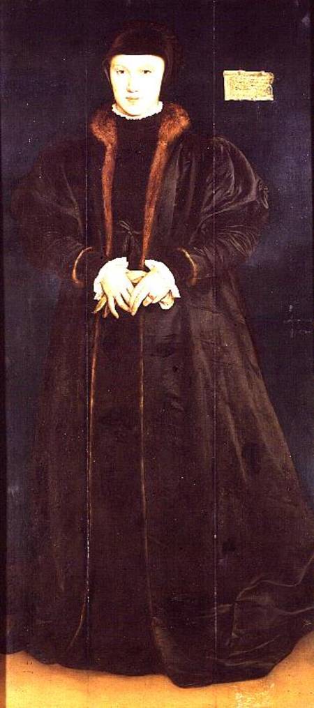 Christina of Denmark (1522-90) Duchess of Milan from Hans Holbein d.J.