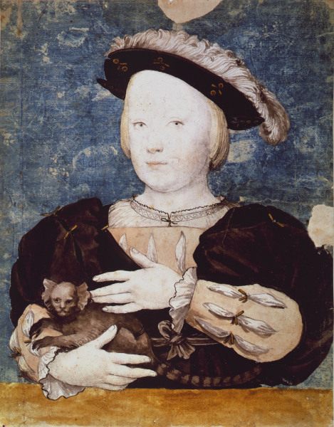 Edward VI as Prince / Holbein / 1542 from Hans Holbein d.J.