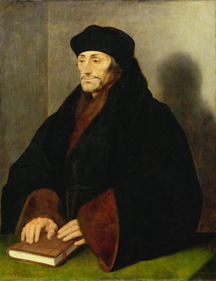 Erasmus of Rotterdam (oil on canvas) from Hans Holbein d.J.