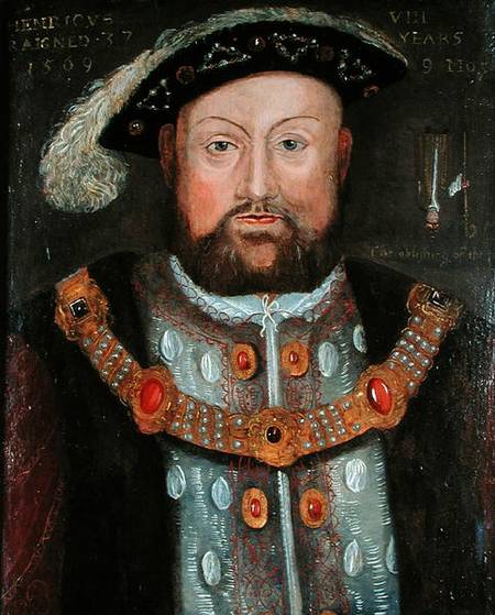 Henry VIII (1491-1547) from Hans Holbein d.J.