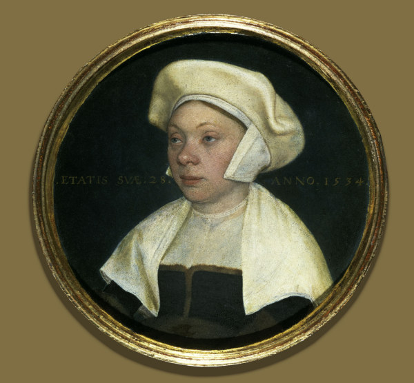 H.Holbein d.J., Gattin des Hofbedienst. from Hans Holbein d.J.