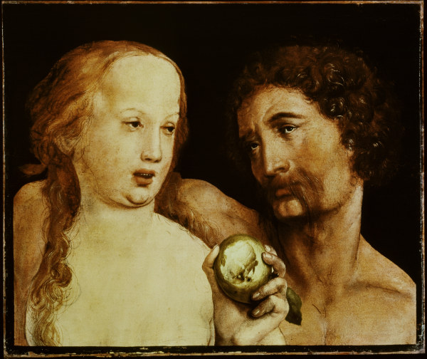 H.Holbein th.Y., Adam and Eve from Hans Holbein d.J.
