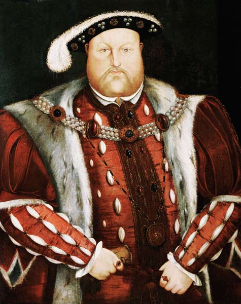 Portrait Of King Henry VIII from Hans Holbein d.J.