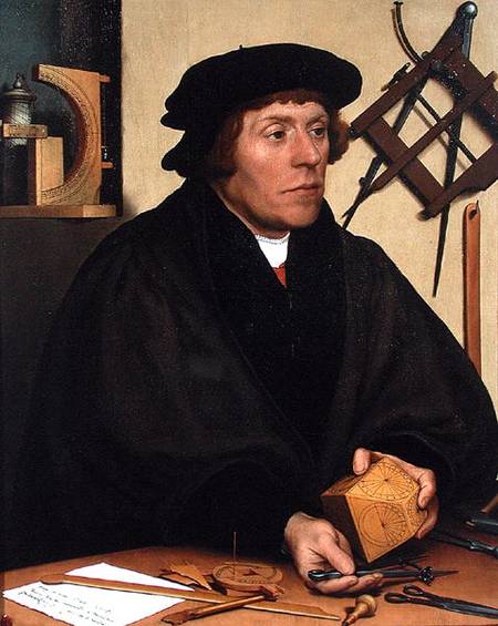 Portrait of Nicholas Kratzer (1487-c.1550) from Hans Holbein d.J.