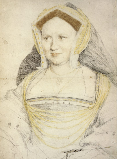 Bildnis der Lady Guildford. from Hans Holbein d.J.