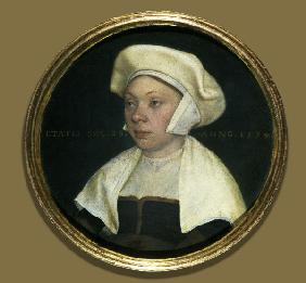 H.Holbein d.J., Gattin des Hofbedienst.