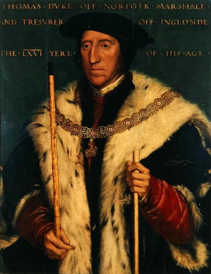 Thomas Howard, 3rd Duke of Norfolk (oil on canvas) from Hans Holbein d.J.