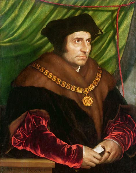 Portrait of Sir Thomas More (1478-1535) from Hans Holbein d.J. (Werkstatt)