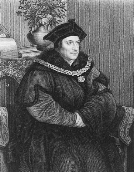 Sir Thomas More (1477-1535) from Hans Holbein d.J. (Werkstatt)