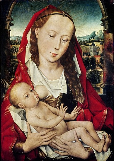 Virgin and Child, c.1467-70 from Hans Memling