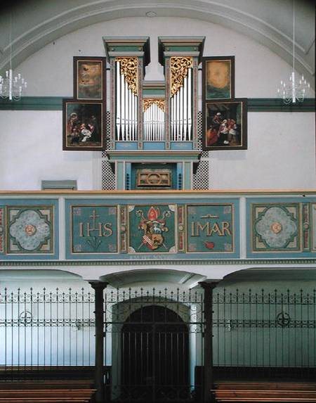 Organ in the cloister from Hans Sichelbein Sichelbein