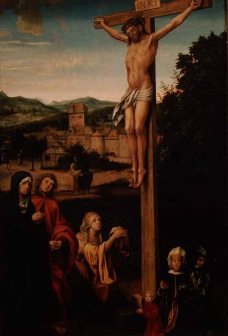 The Crucifixion (panel) from Hans Suess Kulmbach