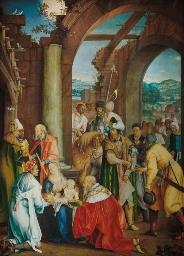 Die Anbetung der Könige from Hans Suess von Kulmbach