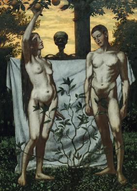 Adam and Eve / Hans Thoma / 1897