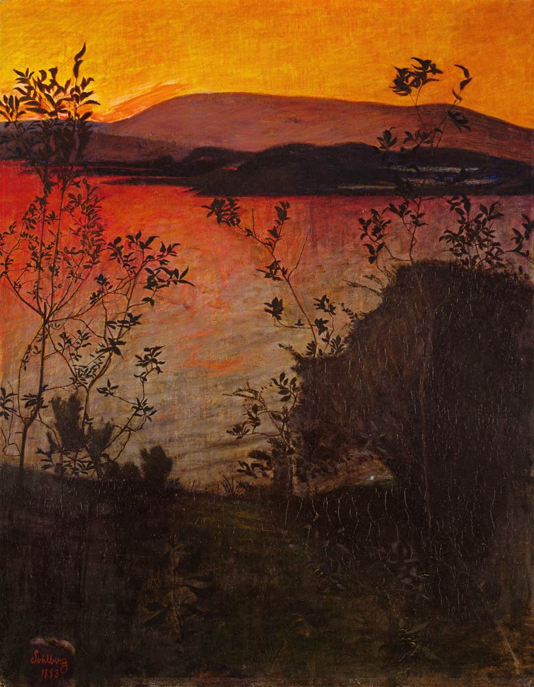Evening Glow from Harald Sohlberg