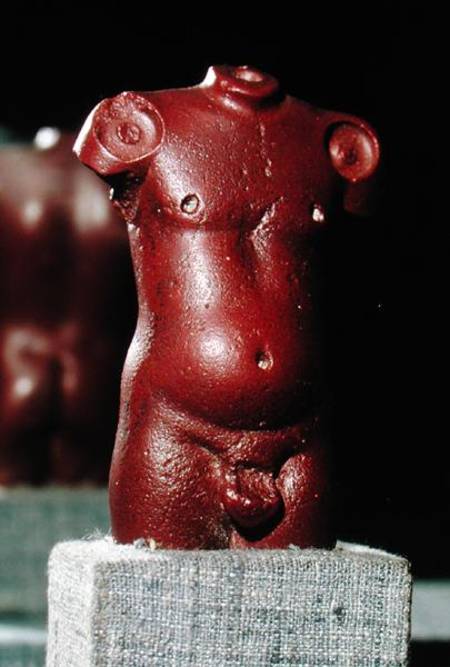 Masculine torso, from Mohejo-Daro, Indus Valley, Pakistan from Harappan