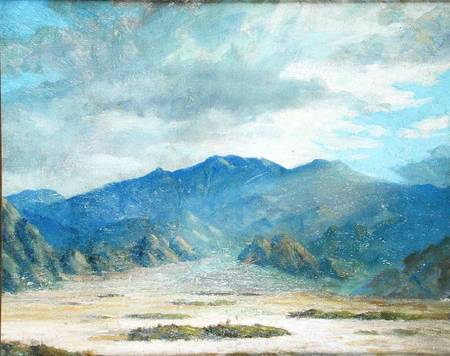 California Desert Scene (oi on canvas) from Harold Arthur Streator