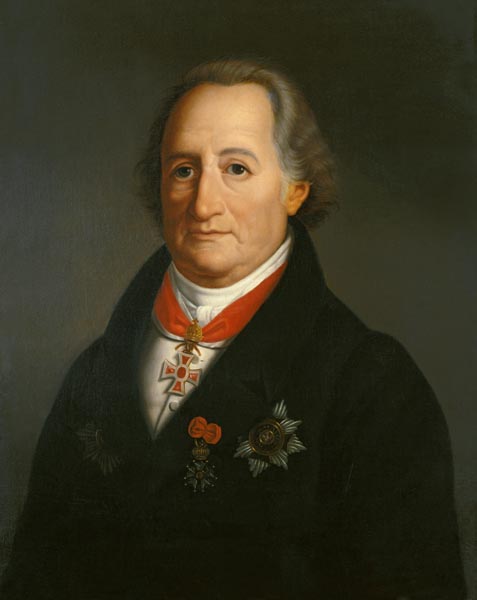 Bildnis Johann Wolfgang Goethe, from Heinrich Christoph Kolbe