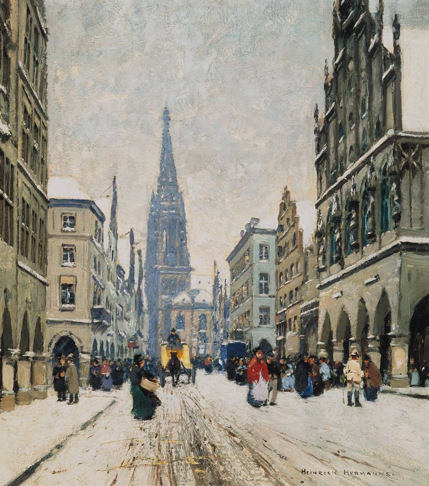 Wintertag in Münster from Heinrich Hermanns