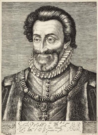 Portrait of King Henry IV of France