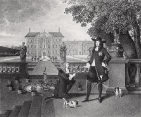 John Rose (c.1621-77) the King's Gardener, Presenting Charles II (1630-85) with the First Pineapple