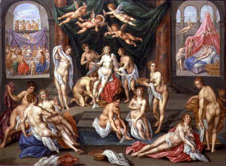 The Story of Cupid and Psyche from Hendrik de Clerck