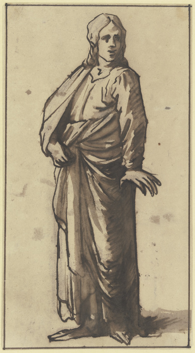 Männliche Gewandfigur from Hendrik Goudt