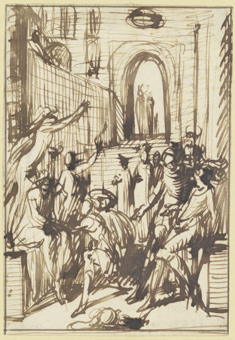 Verspottung Christi from Hendrik Goudt