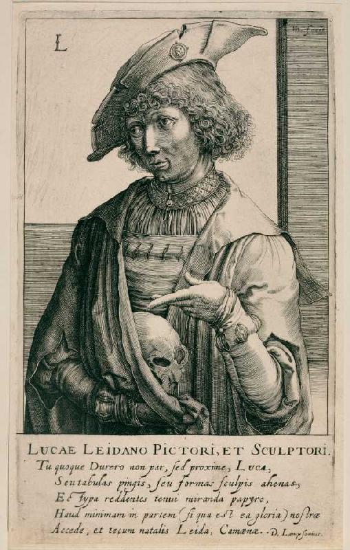 Lucas van Leyden from Hendrik Hondius