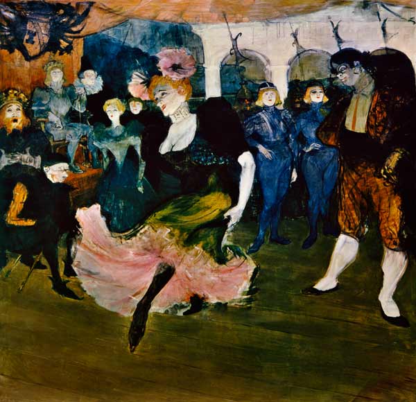 Marcelle Lender tanzt den Bolero from Henri de Toulouse-Lautrec
