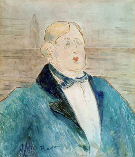Portrait of Oscar Wilde from Henri de Toulouse-Lautrec
