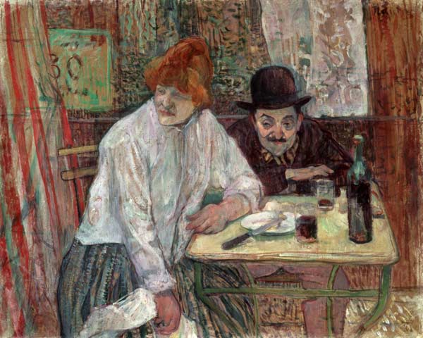 A la Mie from Henri de Toulouse-Lautrec