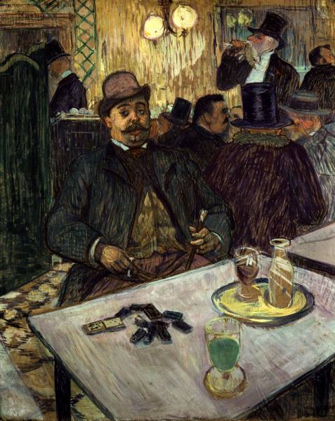 Boileau at the caf?Š from Henri de Toulouse-Lautrec