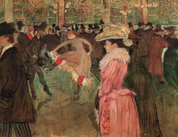 Tanz im Moulin Rouge from Henri de Toulouse-Lautrec