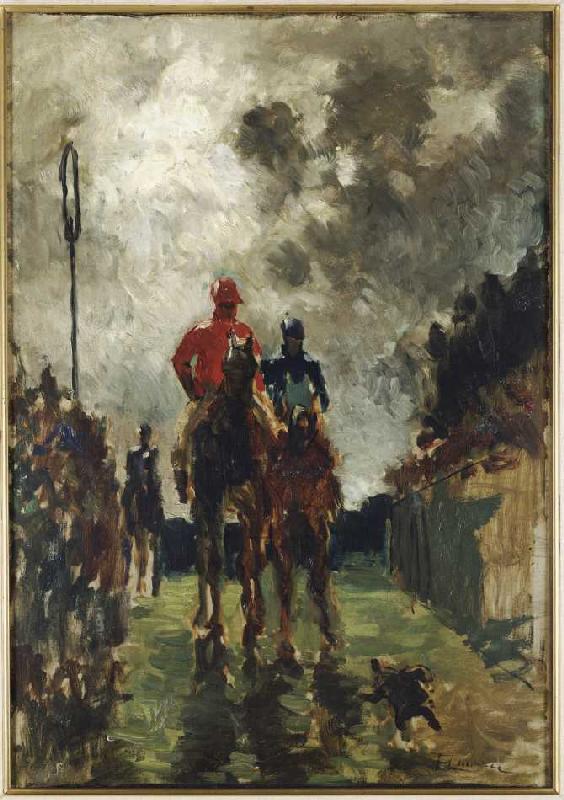 Die Jockeys from Henri de Toulouse-Lautrec