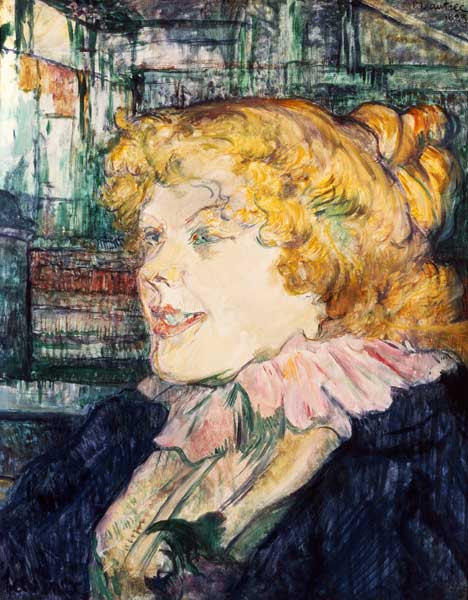 The English Girl from The Star at Le Havre from Henri de Toulouse-Lautrec