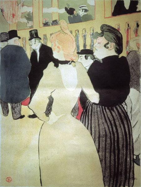 La Goulue im M.R from Henri de Toulouse-Lautrec