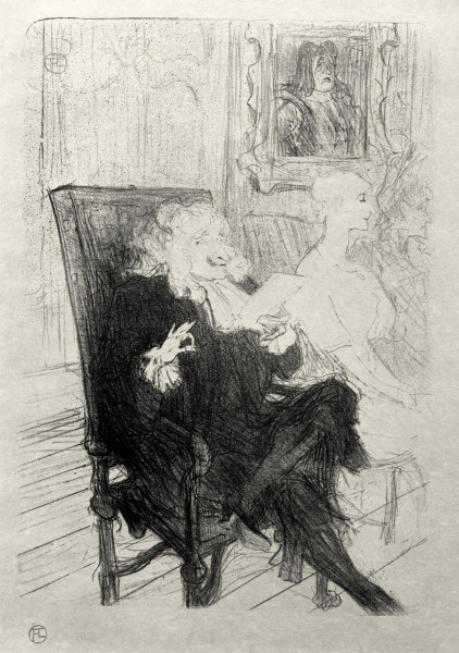 Moli?re, Femmes Savantes from Henri de Toulouse-Lautrec