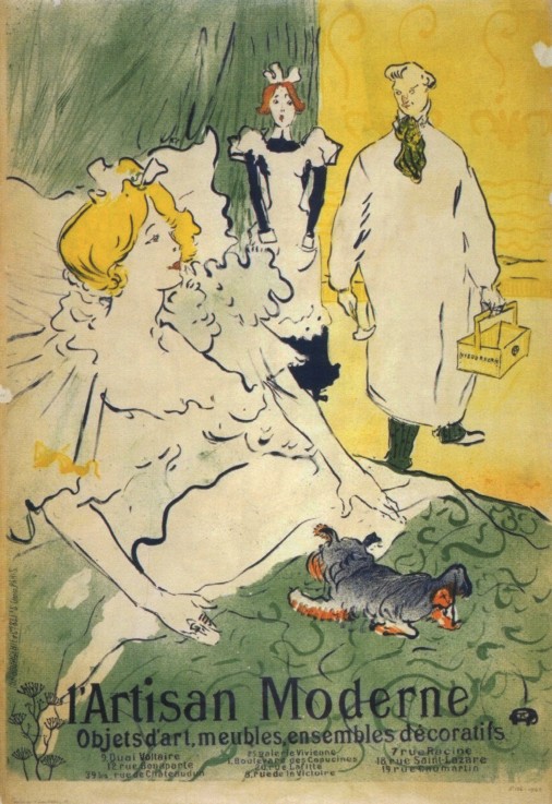 Qui, L'Artisan Moderne (Poster) from Henri de Toulouse-Lautrec