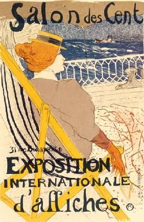 Poster advertising the ''Exposition Internationale d''Affiches'', Paris, c.1896