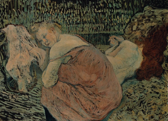 Two Friends from Henri de Toulouse-Lautrec