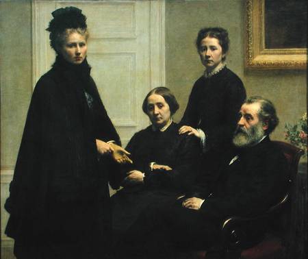 The Dubourg Family from Henri Fantin-Latour