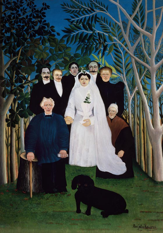 Eine Hochzeit auf dem Lande from Henri Julien-Félix Rousseau