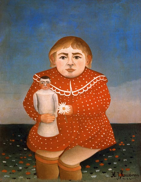 H.Rousseau, Child with Doll from Henri Julien-Félix Rousseau
