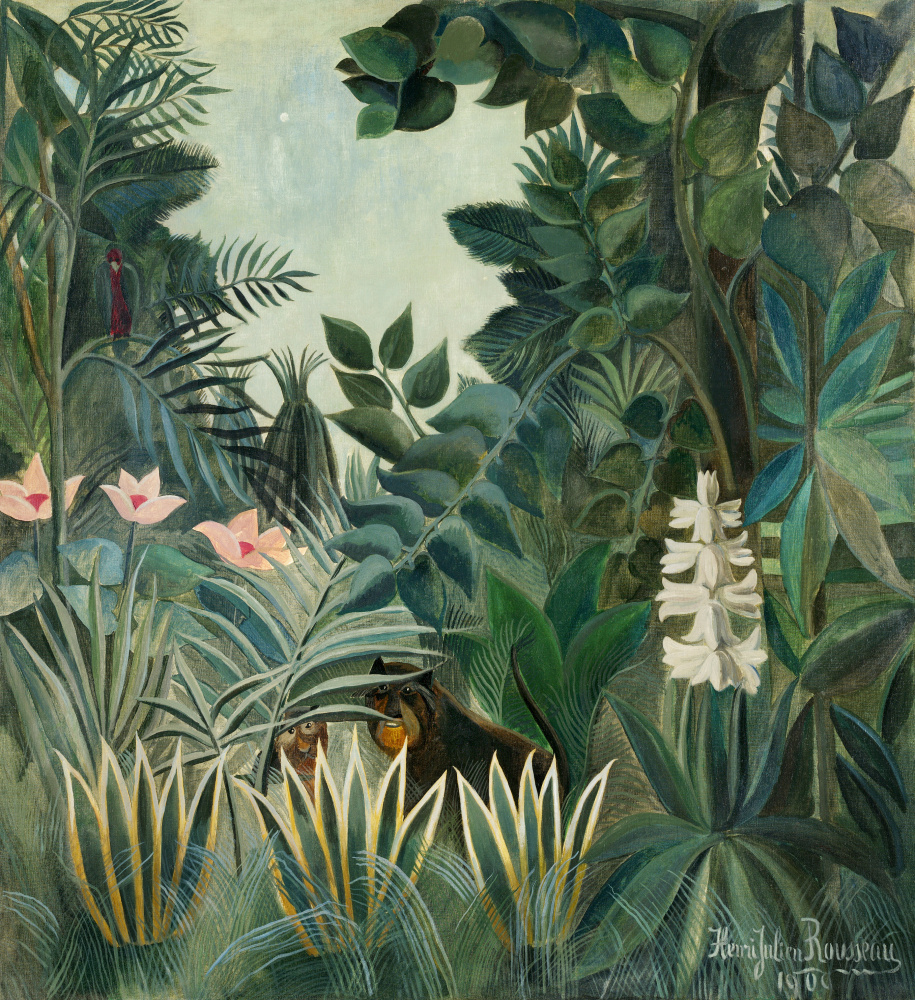 Der äquatoriale Dschungel from Henri Julien-Félix Rousseau