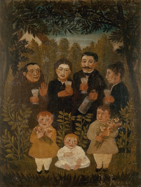 H. Rousseau/ United Family / 1896 from Henri Julien-Félix Rousseau