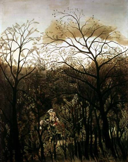 Rendez-Vous in the Forest from Henri Julien-Félix Rousseau