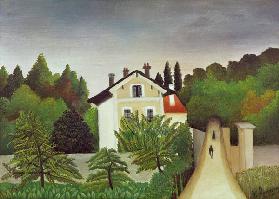 H.Rousseau, Banks of the Oise